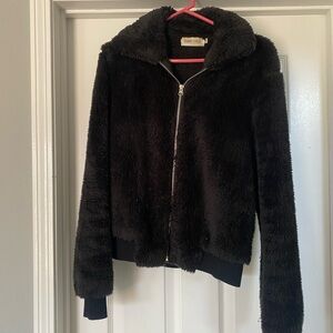 Black Teddy Jacket-small